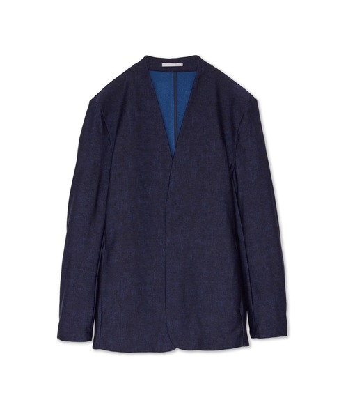 TORNADO MART（トルネードマート）の「HIGH STREET∴ヒートパフォーマーノーカラージャケット（ノーカラージャケット・メンズ・グレー系その他2・L）」の15枚目の写真