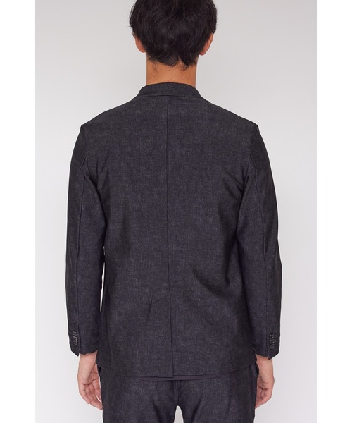 TORNADO MART（トルネードマート）の「HIGH STREET∴ヒートパフォーマーノーカラージャケット（ノーカラージャケット・メンズ・グレー系その他2・L）」の7枚目の写真