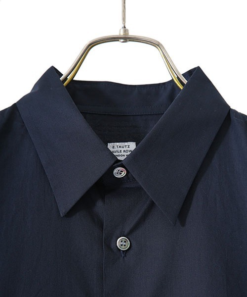 E.TAUTZ（イートウツ）の「E.TAUTZ / イートウツ：CORE LINEMAN SHIRT：XSHI01-2009[MUS]（シャツ/ブラウス・メンズ・ホワイト/ネイビー/ブルー系その他・S）」の14枚目の写真