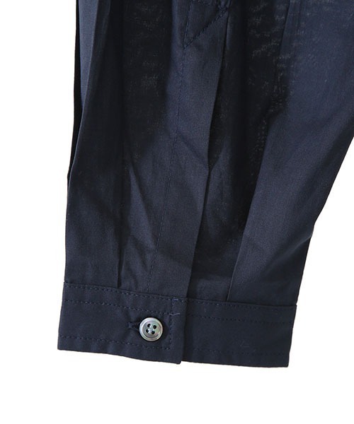 E.TAUTZ（イートウツ）の「E.TAUTZ / イートウツ：CORE LINEMAN SHIRT：XSHI01-2009[MUS]（シャツ/ブラウス・メンズ・ホワイト/ネイビー/ブルー系その他・S）」の16枚目の写真