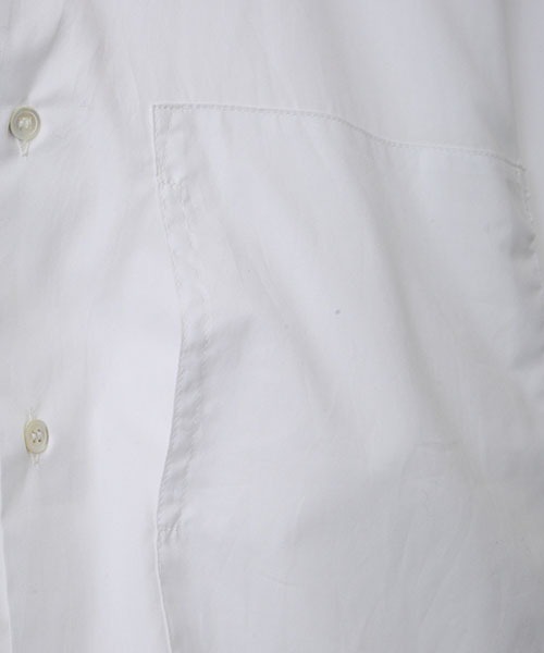 E.TAUTZ（イートウツ）の「E.TAUTZ / イートウツ：CORE LINEMAN SHIRT：XSHI01-2009[MUS]（シャツ/ブラウス・メンズ・ホワイト/ネイビー/ブルー系その他・S）」の8枚目の写真