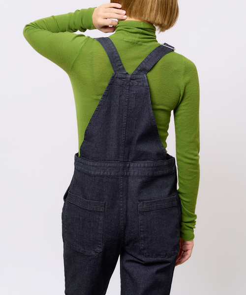 IENA LA BOUCLE（イエナラブークル）の「IENA LA BOUCLE デニムオーバーオール（サロペット/オーバーオール・レディース・ネイビー・36/38）」の5枚目の写真