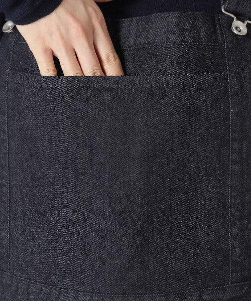 IENA LA BOUCLE（イエナラブークル）の「IENA LA BOUCLE デニムオーバーオール（サロペット/オーバーオール・レディース・ネイビー・36/38）」の11枚目の写真