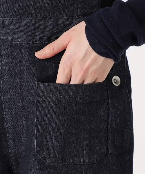 IENA LA BOUCLE（イエナラブークル）の「IENA LA BOUCLE デニムオーバーオール（サロペット/オーバーオール・レディース・ネイビー・36/38）」の12枚目の写真
