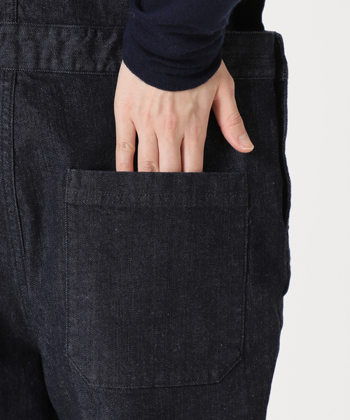 IENA LA BOUCLE（イエナラブークル）の「IENA LA BOUCLE デニムオーバーオール（サロペット/オーバーオール・レディース・ネイビー・36/38）」の13枚目の写真