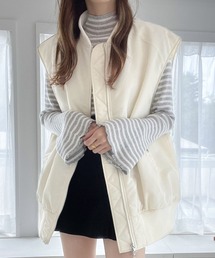 Heather（ヘザー）の「MA-1ベスト 169125（MA-1）」 - WEAR