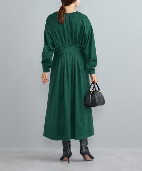 セール】〈手洗い可能〉フェイクスエードウエストタック