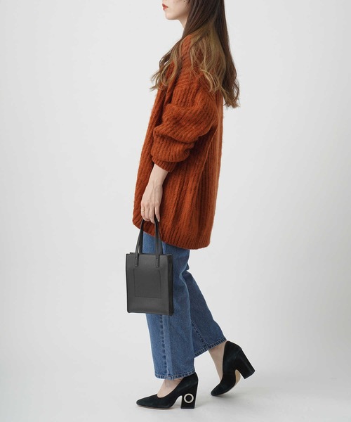 Right-on（ライトオン）の「【HONEYSUCKLE ROSE】モヘア風起毛カーデ（カーディガン/ボレロ・レディース・ブラウン/イエロー/グリーン・M/L）」の22枚目の写真