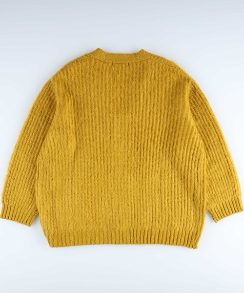 Right-on（ライトオン）の「【HONEYSUCKLE ROSE】モヘア風起毛カーデ（カーディガン/ボレロ・レディース・ブラウン/イエロー/グリーン・M/L）」の17枚目の写真