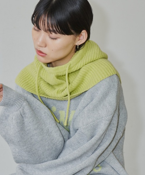 Auntie Rosa Holiday（アンティローザホリデー）の「ブークレバラクラバ（ニットキャップ/ビーニー・レディース・グレー/ブルー/アイボリー/ブラック/グリーン・FREE）」の13枚目の写真