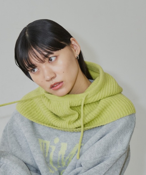 Auntie Rosa Holiday（アンティローザホリデー）の「ブークレバラクラバ（ニットキャップ/ビーニー・レディース・グレー/ブルー/アイボリー/ブラック/グリーン・FREE）」の10枚目の写真