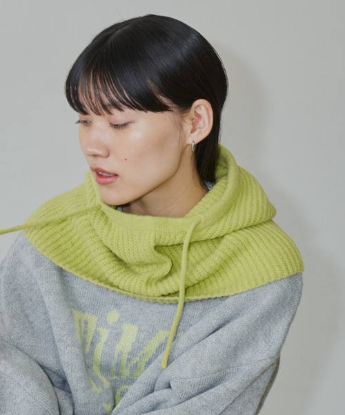 Auntie Rosa Holiday（アンティローザホリデー）の「ブークレバラクラバ（ニットキャップ/ビーニー・レディース・グレー/ブルー/アイボリー/ブラック/グリーン・FREE）」の9枚目の写真