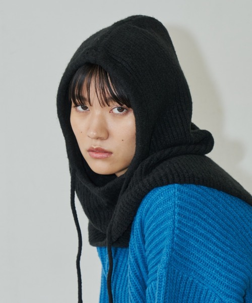 Auntie Rosa Holiday（アンティローザホリデー）の「ブークレバラクラバ（ニットキャップ/ビーニー・レディース・グレー/ブルー/アイボリー/ブラック/グリーン・FREE）」の19枚目の写真
