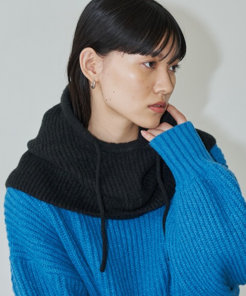 Auntie Rosa Holiday（アンティローザホリデー）の「ブークレバラクラバ（ニットキャップ/ビーニー・レディース・グレー/ブルー/アイボリー/ブラック/グリーン・FREE）」の16枚目の写真