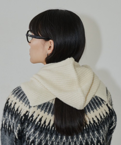 Auntie Rosa Holiday（アンティローザホリデー）の「ブークレバラクラバ（ニットキャップ/ビーニー・レディース・グレー/ブルー/アイボリー/ブラック/グリーン・FREE）」の20枚目の写真