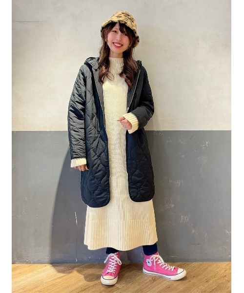 セール】【HONEYSUCKLE ROSE】2WAYキルトコート（ダウンジャケット