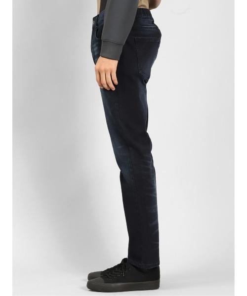 semantic design（セマンティックデザイン）の「【裏起毛 ストレッチ】セマンティックデザイン スリムデニム（デニムパンツ・メンズ・ブラック/ネイビー・S/MEDIUM/X-LARGE/LARGE）」の7枚目の写真