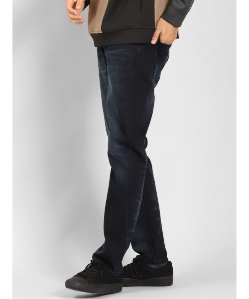 semantic design（セマンティックデザイン）の「【裏起毛 ストレッチ】セマンティックデザイン スリムデニム（デニムパンツ・メンズ・ブラック/ネイビー・S/MEDIUM/X-LARGE/LARGE）」の13枚目の写真