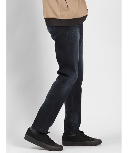 semantic design（セマンティックデザイン）の「【裏起毛 ストレッチ】セマンティックデザイン スリムデニム（デニムパンツ・メンズ・ブラック/ネイビー・S/MEDIUM/X-LARGE/LARGE）」の15枚目の写真