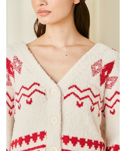 【Melty】バリエジャガードニットカーディガン