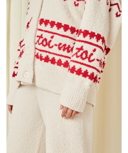 【Melty】バリエジャガードニットカーディガン