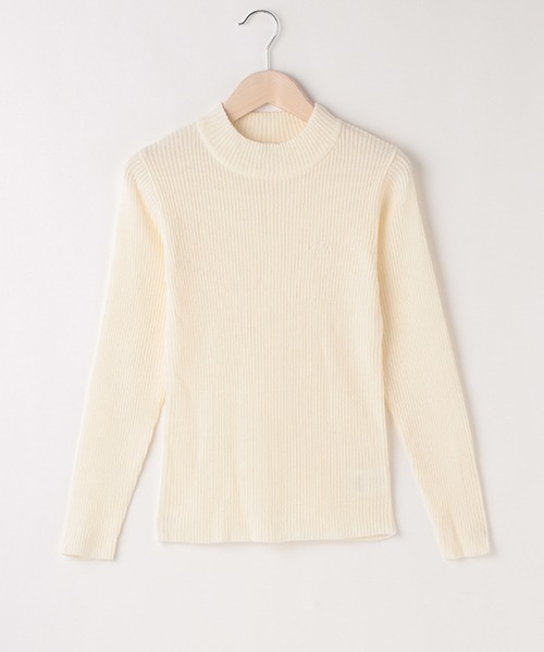 LOVETOXIC(ラブトキシック)の「リブニットプルオーバー(ニット/セーター・キッズ・ブラック/サックスブルー/オレンジ/アイボリー・SS/S/M/L)」の2枚目の写真