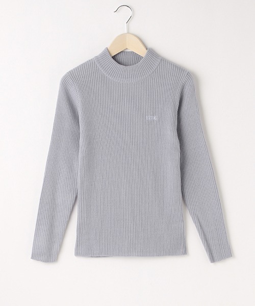 LOVETOXIC(ラブトキシック)の「リブニットプルオーバー(ニット/セーター・キッズ・ブラック/サックスブルー/オレンジ/アイボリー・SS/S/M/L)」の13枚目の写真