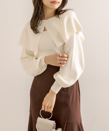 OLIVE des OLIVE | ケープニットプルオーバー(ニット/セーター)