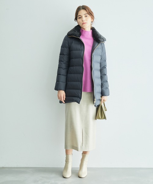 カシミヤブレンドワイドスリーブ