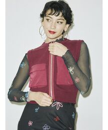 jouetie | ミリタリーニットベスト(ベスト)