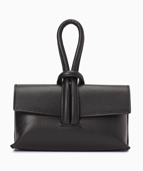 ROSE BUD（ローズバッド）の「(MARLON)レザークラッチバッグ（クラッチバッグ・レディース・ブラック/ボルドー・FREE）」の7枚目の写真