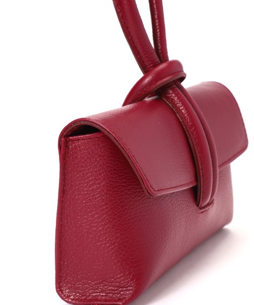 ROSE BUD（ローズバッド）の「(MARLON)レザークラッチバッグ（クラッチバッグ・レディース・ブラック/ボルドー・FREE）」の12枚目の写真