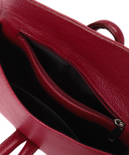 ROSE BUD（ローズバッド）の「(MARLON)レザークラッチバッグ（クラッチバッグ・レディース・ブラック/ボルドー・FREE）」の14枚目の写真