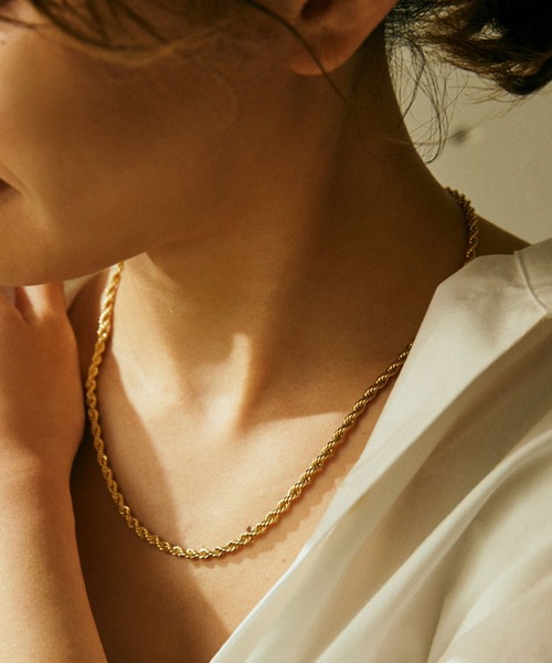 Laura Lombardi(ローラロンバルディ)の「Laura Lombardi / ROPEchain(ネックレス・レディース・ゴールド・フリー)」の1枚目の写真