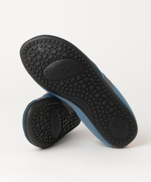 fridge(フリッジ)の「☆【Fitkicks】フィットキックス KOZIKICKS コージーキックス MENS(スリッポン・メンズ・ブラック×レッド/ブラック/ブルー・SMALL/MEDIUM/LARGE)」の4枚目の写真