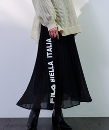 <FILA/フィラ>シフォンプリーツスカート