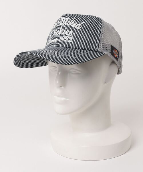 Dickies(ディッキーズ)の「【DICKIES/ディッキーズ】American casual mesh CAP B アメリカンカジュアルメッシュキャップB(キャップ・レディース・ホワイト/ブラック/インディゴブルー/ネイビー・FREE)」の7枚目の写真