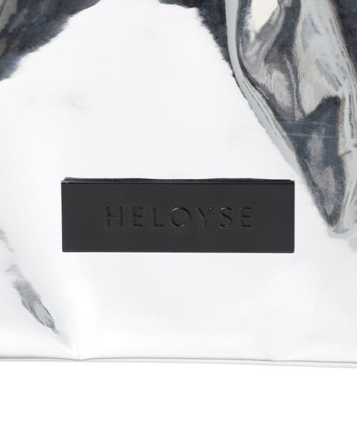 Ray BEAMS（レイビームス）の「HELOYSE / トースト ポリウレタン バッグ（トートバッグ・レディース・シルバー/ブラック・ONE SIZE）」の9枚目の写真