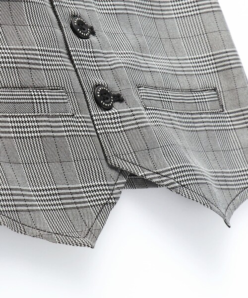 BRANSHES（ブランシェス）の「【キメ服】フォーマルベスト（スーツベスト・キッズ・ネイビー/グレー・110/130/120）」の16枚目の写真