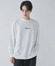 LUCY | LUCY/シンプルロゴ刺繍ロンT(Tシャツ/カットソー)