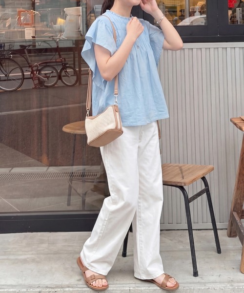 SELECT LEVERY(セレクトリベリー)の「ワイドデニムパンツ(デニムパンツ・レディース・ブルー/ワンウォッシュ/ネイビー/ブラック/ホワイト・MEDIUM/LARGE/X-LARGE/SMALL)」の18枚目の写真