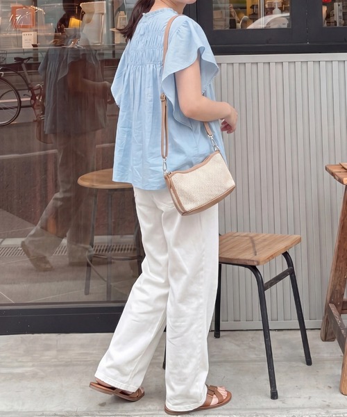 SELECT LEVERY(セレクトリベリー)の「ワイドデニムパンツ(デニムパンツ・レディース・ブルー/ワンウォッシュ/ネイビー/ブラック/ホワイト・MEDIUM/LARGE/X-LARGE/SMALL)」の19枚目の写真
