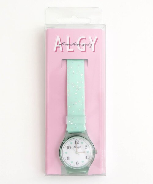 セール】シンプルプララメウォッチA（アナログ腕時計）｜algy
