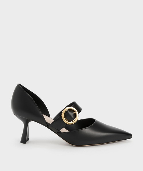 CHARLES & KEITH(チャールズ & キース)の「【販売終了】バックル ドルセイパンプス(パンプス・レディース・ホワイト/ブラック/アイボリー・22.5cm/23cm/23.5cm/24.5cm/25cm/25.5cm)」の11枚目の写真