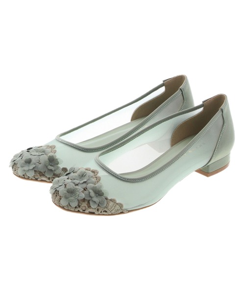 JELLY BEANS（ジェリービーンズ）の「レースフラワートゥシアーパンプス(204-12880)JELLY BEANS(ジェリービーンズ)（パンプス・レディース・ベージュ/グリーン/ピンク・24.5/23/23.5/22.5/24）」の15枚目の写真