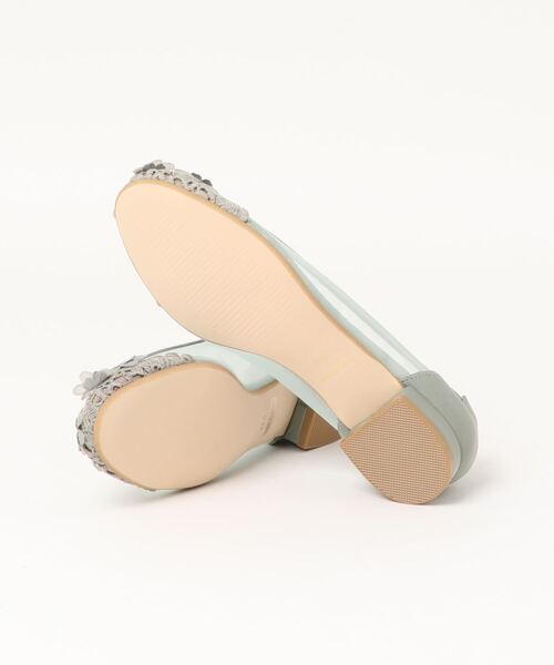 JELLY BEANS（ジェリービーンズ）の「レースフラワートゥシアーパンプス(204-12880)JELLY BEANS(ジェリービーンズ)（パンプス・レディース・ベージュ/グリーン/ピンク・24.5/23/23.5/22.5/24）」の17枚目の写真