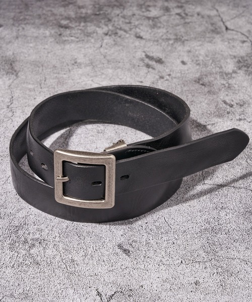 ADPOSION（アドポーション）の「牛革レザー バックルベルト / スタッズベルト（ベルト・メンズ・ダークブラウン系4/ダークブラウン系2/ブラック系2/ブラック系3/ダークブラウン系1/ブラック系5/ダークブラウン系5/ダークブラウン系3/ブラック系1/ブラック系4・FREE）」の4枚目の写真