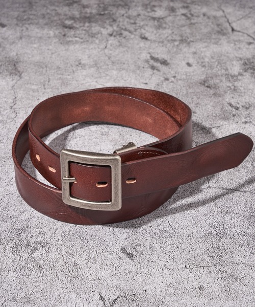 ADPOSION（アドポーション）の「牛革レザー バックルベルト / スタッズベルト（ベルト・メンズ・ダークブラウン系4/ダークブラウン系2/ブラック系2/ブラック系3/ダークブラウン系1/ブラック系5/ダークブラウン系5/ダークブラウン系3/ブラック系1/ブラック系4・FREE）」の8枚目の写真