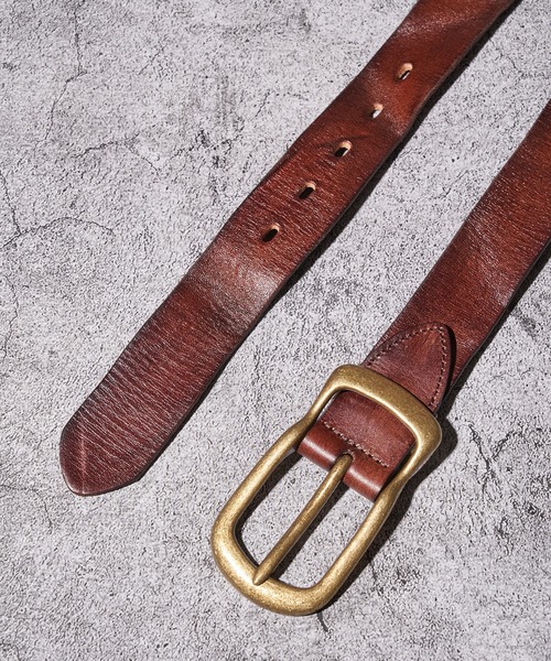 ADPOSION（アドポーション）の「牛革レザー バックルベルト / スタッズベルト（ベルト・メンズ・ダークブラウン系4/ダークブラウン系2/ブラック系2/ブラック系3/ダークブラウン系1/ブラック系5/ダークブラウン系5/ダークブラウン系3/ブラック系1/ブラック系4・FREE）」の16枚目の写真