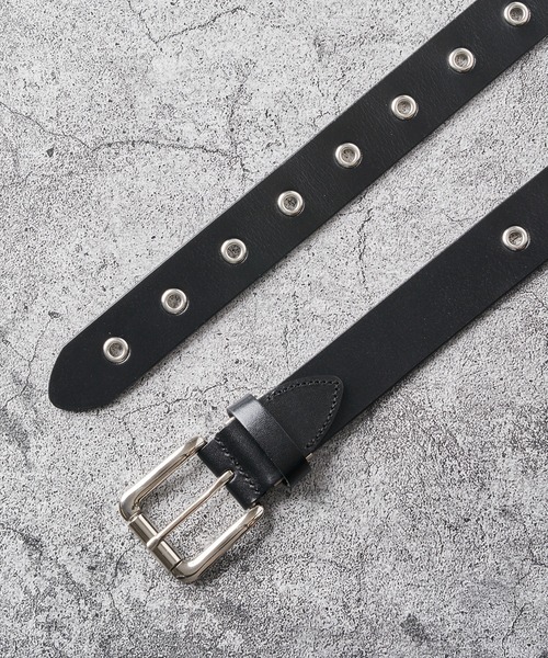 ADPOSION（アドポーション）の「牛革レザー バックルベルト / スタッズベルト（ベルト・メンズ・ダークブラウン系4/ダークブラウン系2/ブラック系2/ブラック系3/ダークブラウン系1/ブラック系5/ダークブラウン系5/ダークブラウン系3/ブラック系1/ブラック系4・FREE）」の20枚目の写真